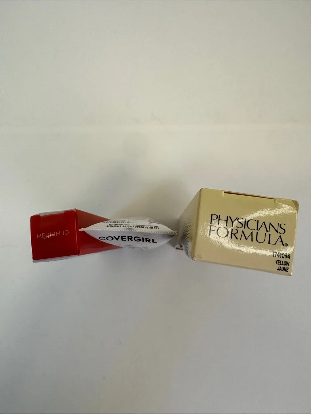 Face makeup 3 piece lot– CoverGirl, Physicians Formula & The Crème Shop